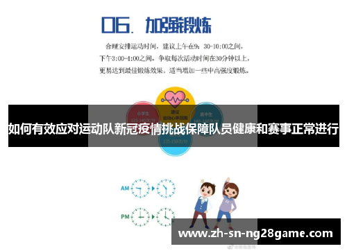 如何有效应对运动队新冠疫情挑战保障队员健康和赛事正常进行 如何有效应对运动队新冠疫情挑战保障队员健康和赛事正常进行